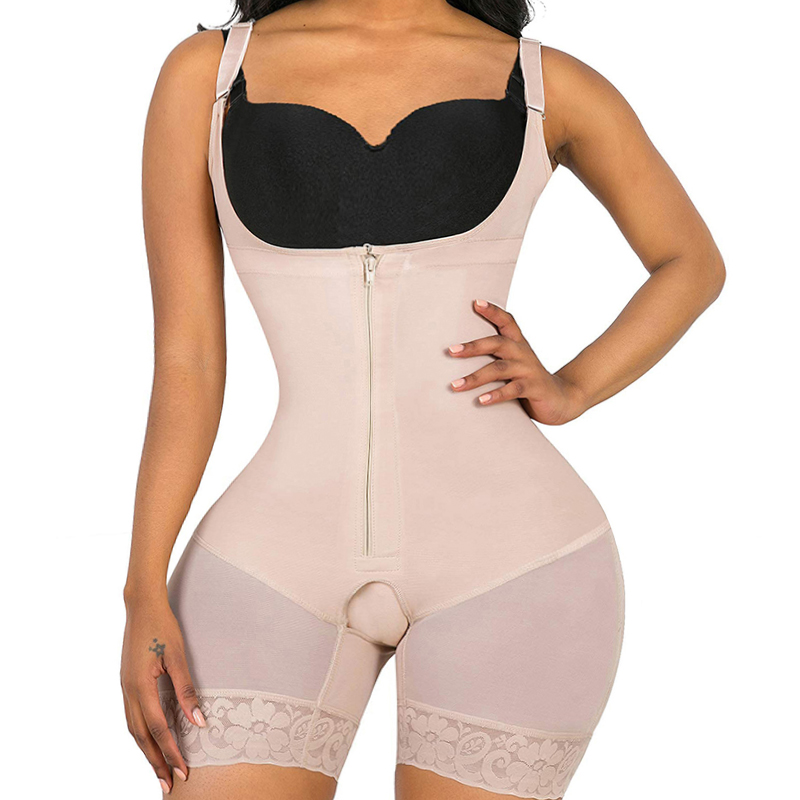 Shapewear Bodysuit Firm - Women Tummy Control Postpartum Shapewear Full