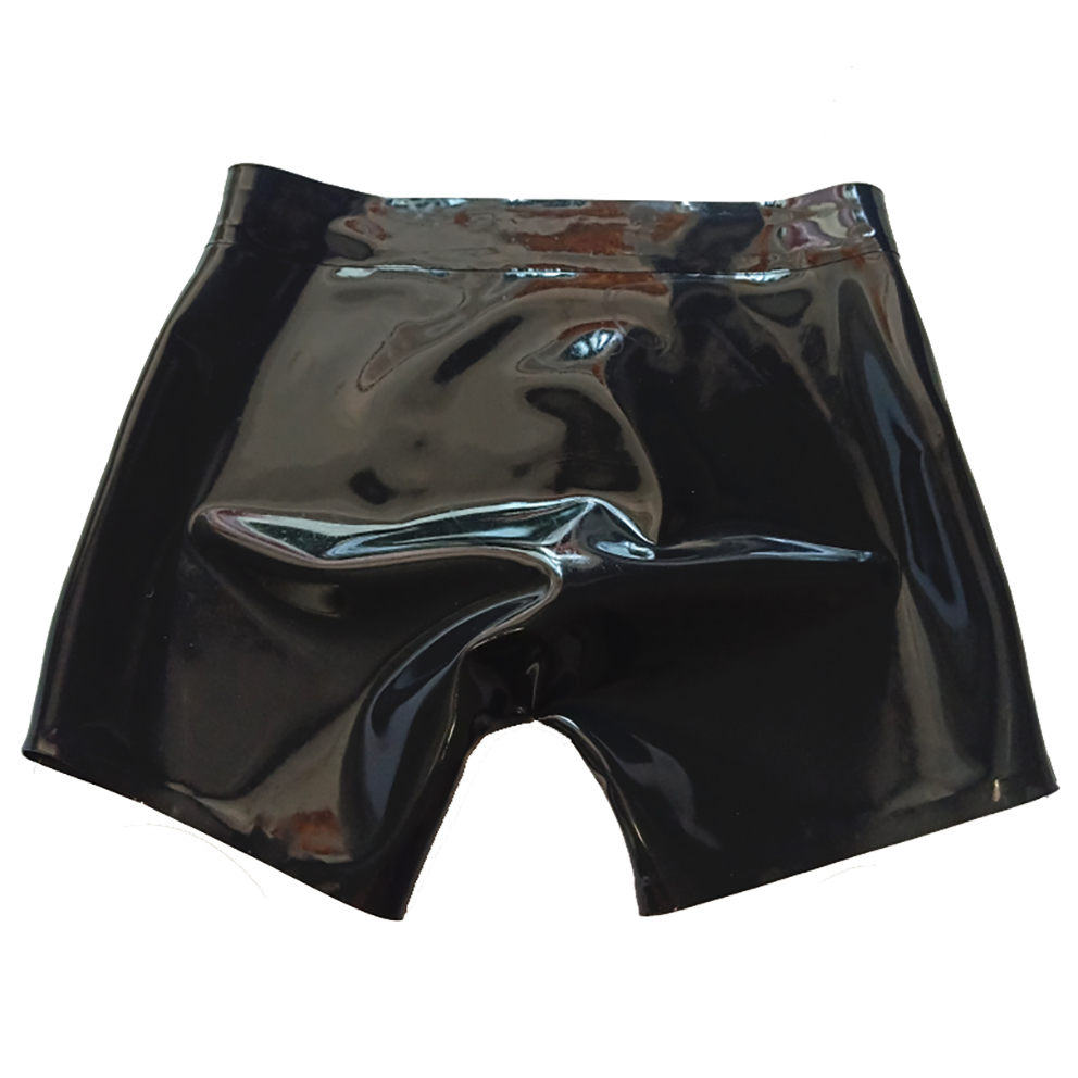 Sexy Black Latex Men Shorts Ru - огляд і ціна Boyshort Underwear