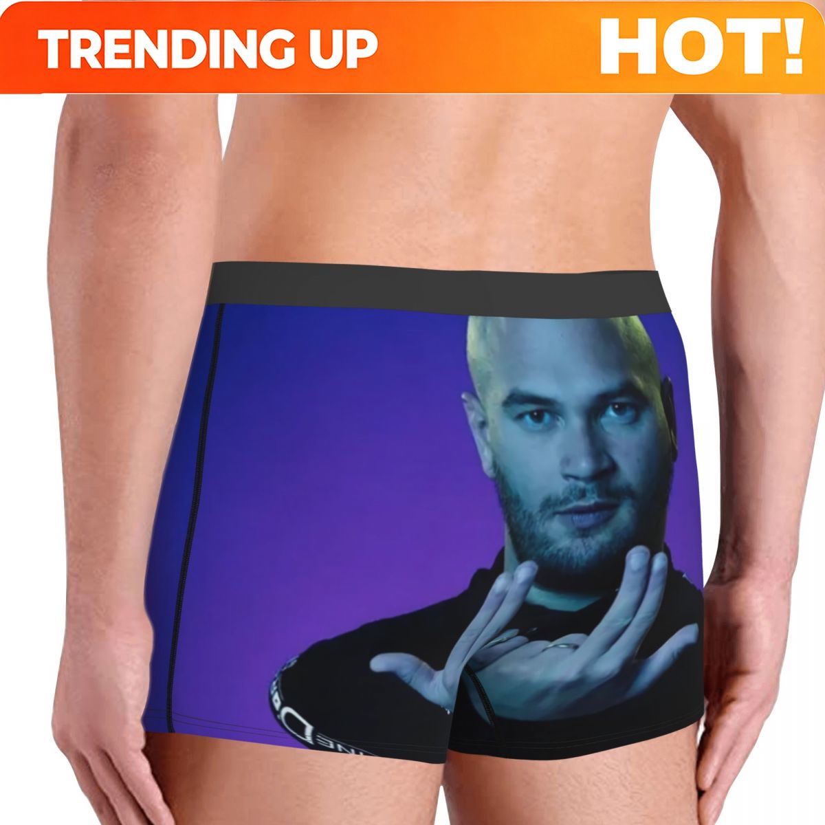 Custom Novelty French Rapper J - огляд і ціна Boyshort Underwear