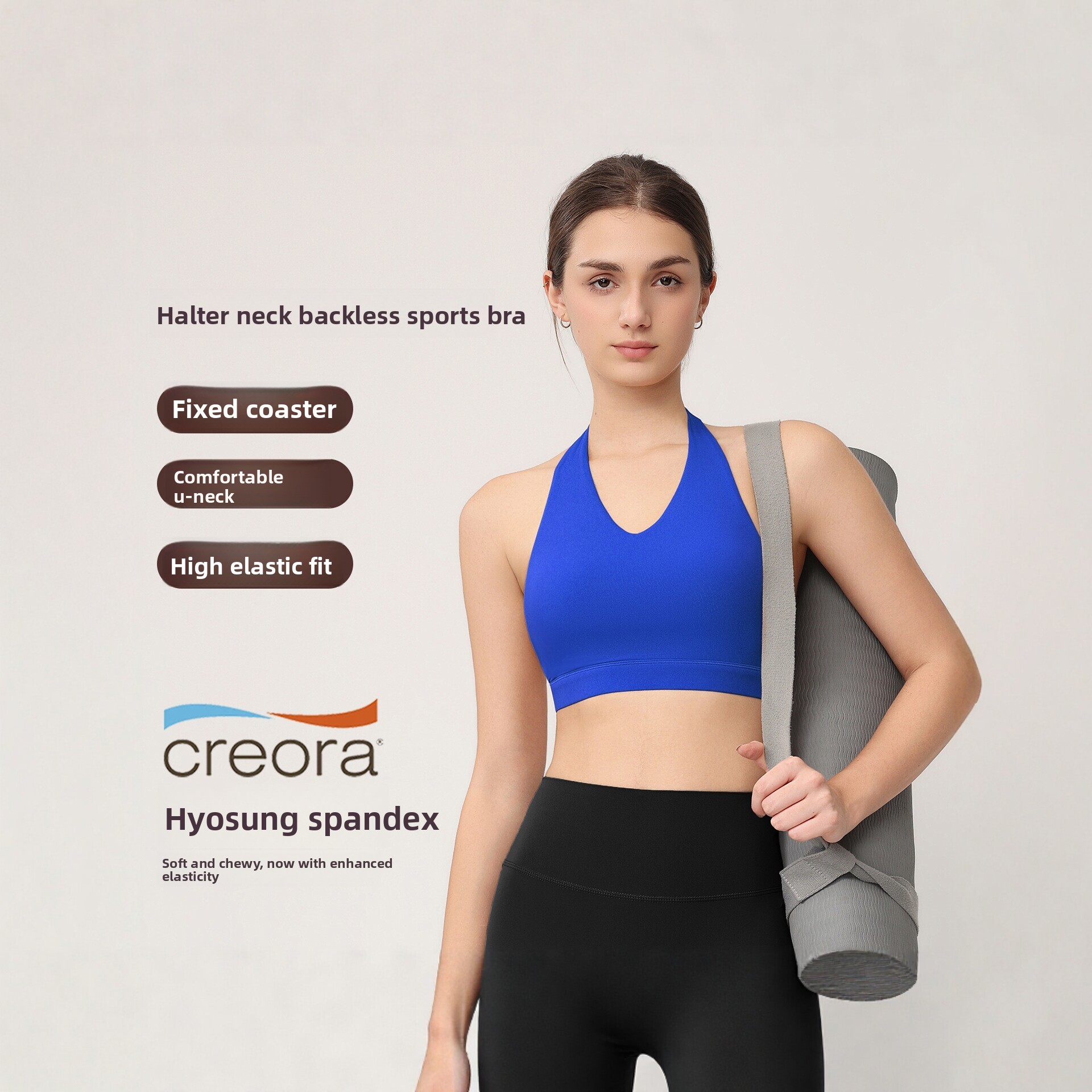 Women's Halter Sports Bra with - огляд і ціна Push Up Bra Padded