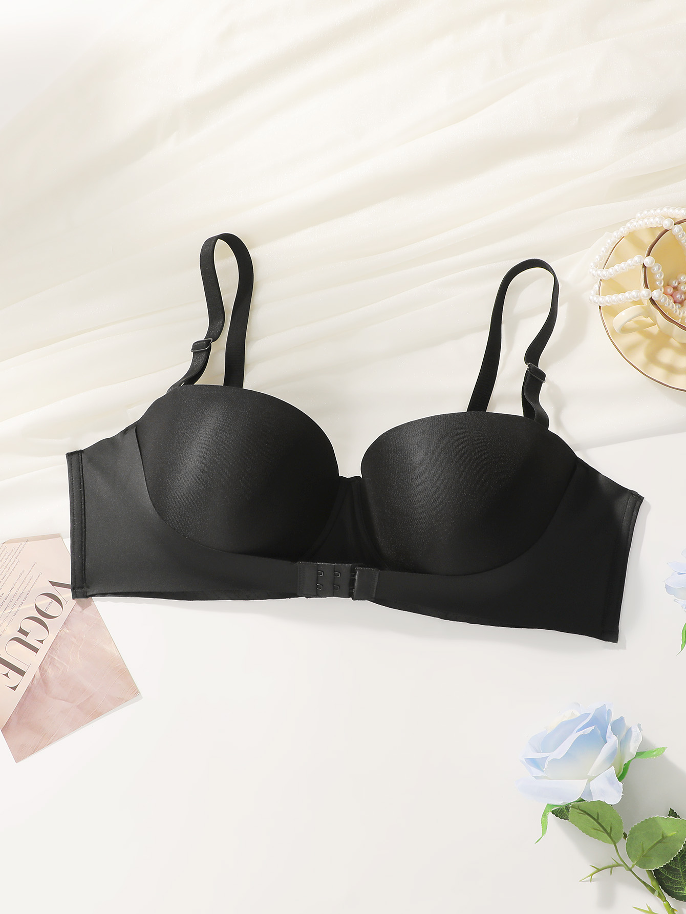 Women Large Bust Plus Size Str - огляд і ціна Push Up Bra Padded