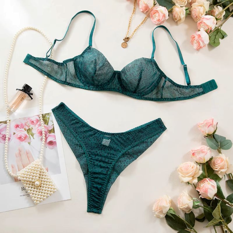2pcs/Set Woman Lingerie Gather - огляд і ціна Push Up Bra Padded