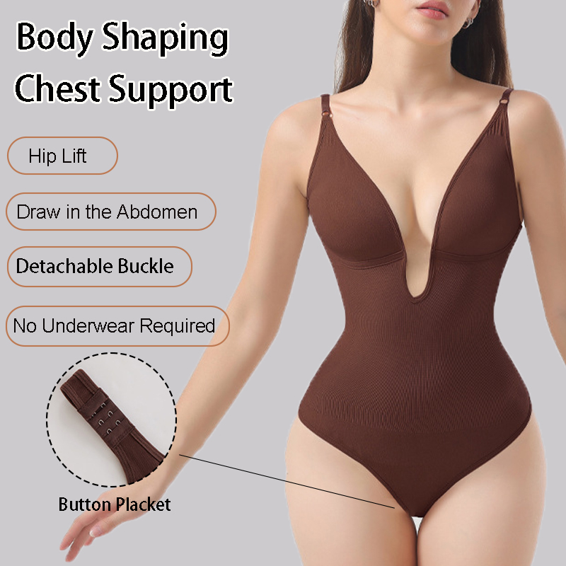 Women's Seamless Shapewear Bac - огляд і ціна Shapewear Bodysuit Firm